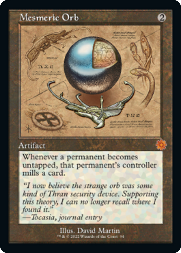 Mesmeric Orb (Retro Schematic) [The Brothers' War Retro Artifacts] | Gate City Games LLC