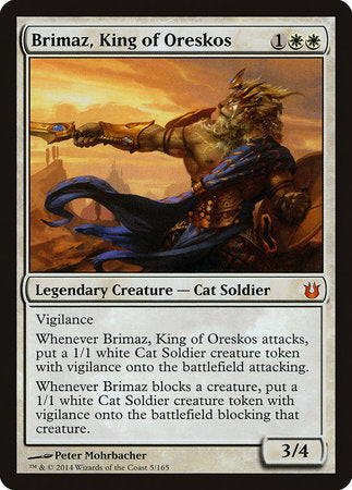Brimaz, King of Oreskos [Born of the Gods] | Gate City Games LLC