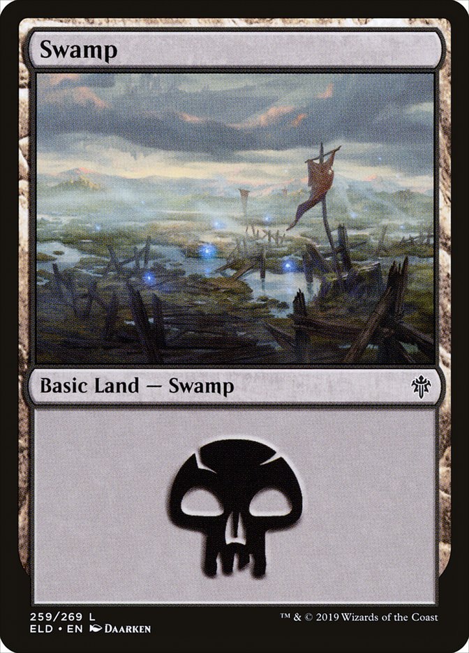 Swamp (259) [Throne of Eldraine] | Gate City Games LLC