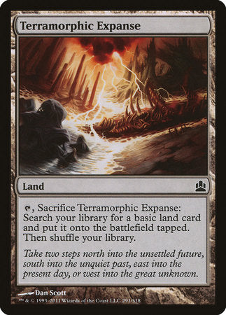 Terramorphic Expanse [Commander 2011] | Gate City Games LLC