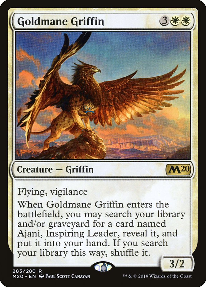 Goldmane Griffin [Core Set 2020] | Gate City Games LLC