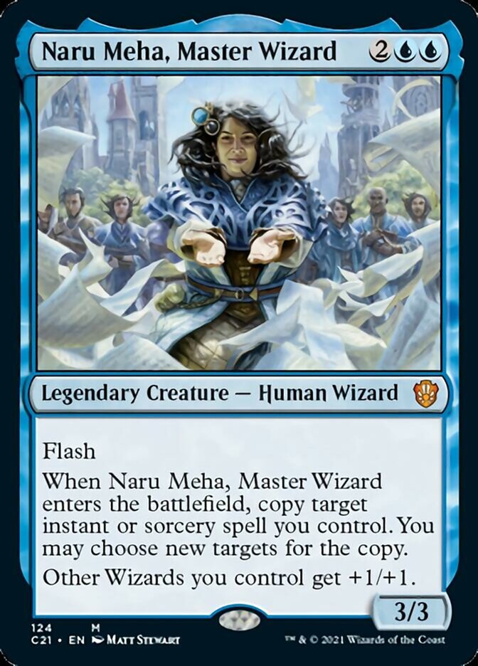 Naru Meha, Master Wizard [Commander 2021] | Gate City Games LLC