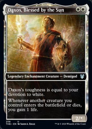 Daxos, Blessed by the Sun (Showcase) [Theros Beyond Death] | Gate City Games LLC