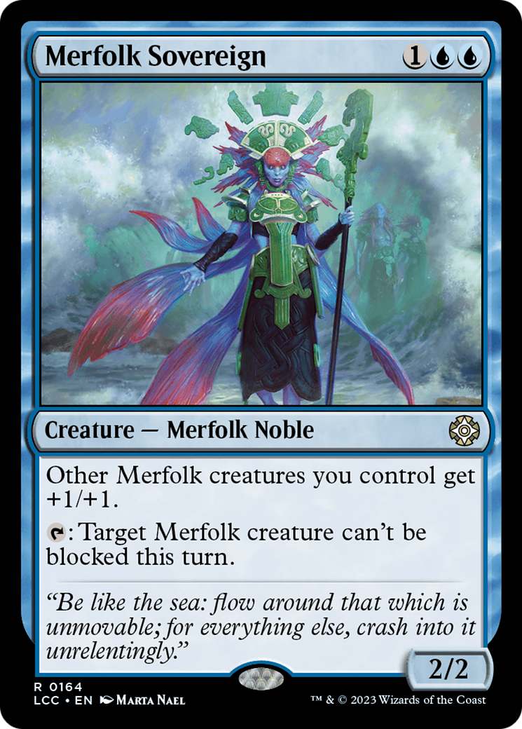 Merfolk Sovereign [The Lost Caverns of Ixalan Commander] | Gate City Games LLC