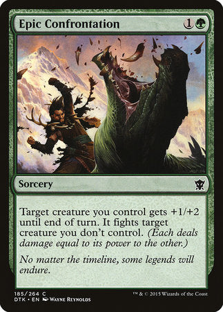 Epic Confrontation [Dragons of Tarkir] | Gate City Games LLC
