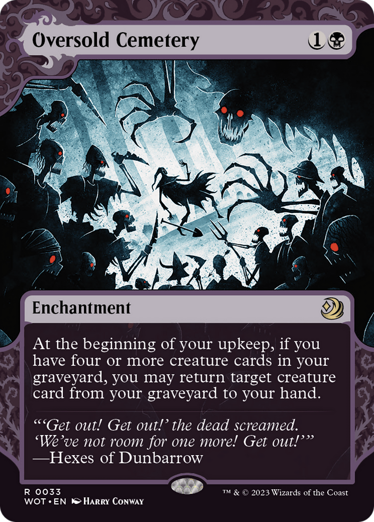 Oversold Cemetery [Wilds of Eldraine: Enchanting Tales] | Gate City Games LLC