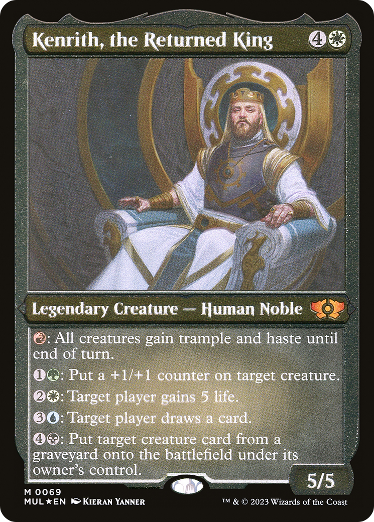 Kenrith, the Returned King (Foil Etched) [Multiverse Legends] | Gate City Games LLC