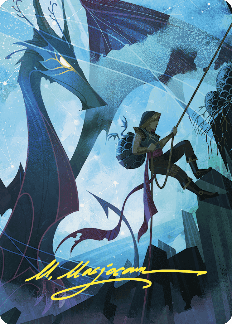 Hatching Plans Art Card (Gold-Stamped Signature) [Wilds of Eldraine Art Series] | Gate City Games LLC