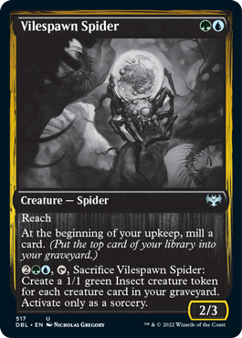 Vilespawn Spider [Innistrad: Double Feature] | Gate City Games LLC