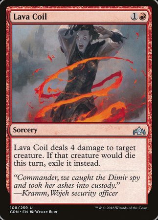 Lava Coil [Guilds of Ravnica] | Gate City Games LLC