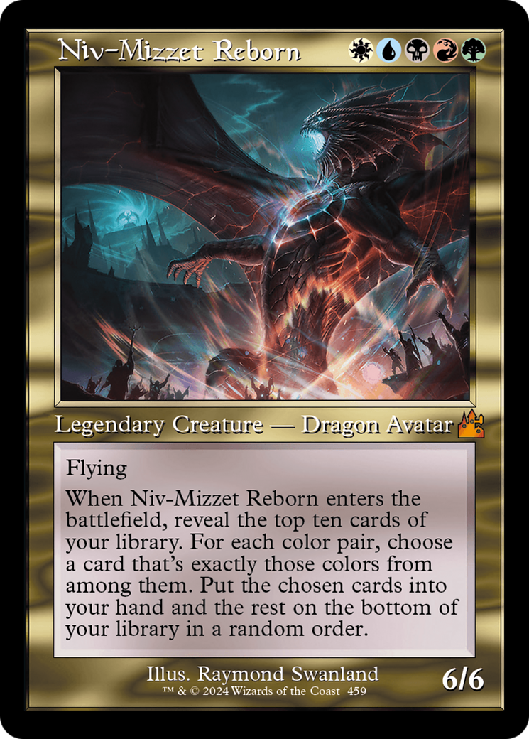 Niv-Mizzet Reborn (Retro Frame) [Ravnica Remastered] | Gate City Games LLC