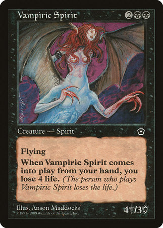 Vampiric Spirit [Portal Second Age] | Gate City Games LLC