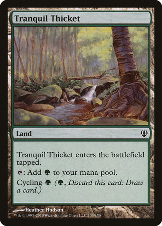 Tranquil Thicket [Archenemy] | Gate City Games LLC