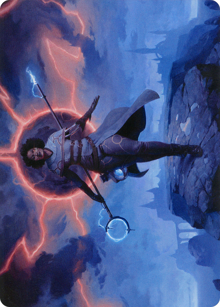 Rona, Herald of Invasion Art Card [March of the Machine Art Series] | Gate City Games LLC