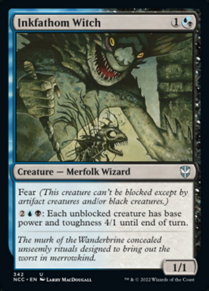 Inkfathom Witch [Streets of New Capenna Commander] | Gate City Games LLC