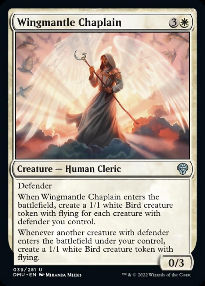 Wingmantle Chaplain [Dominaria United] | Gate City Games LLC