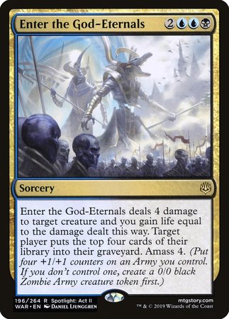 Enter the God-Eternals [War of the Spark] | Gate City Games LLC
