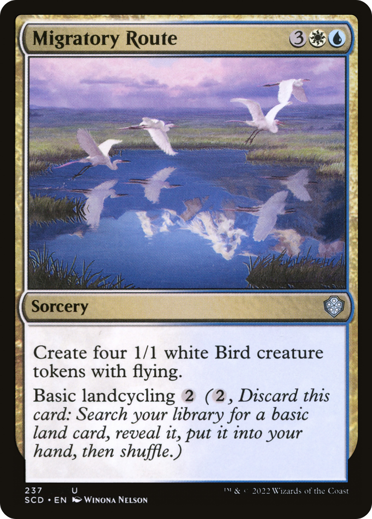 Migratory Route [Starter Commander Decks] | Gate City Games LLC