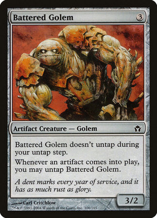 Battered Golem [Fifth Dawn] | Gate City Games LLC