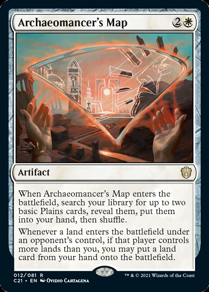 Archaeomancer's Map [Commander 2021] | Gate City Games LLC