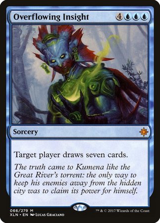 Overflowing Insight [Ixalan] | Gate City Games LLC