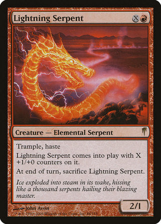 Lightning Serpent [Coldsnap] | Gate City Games LLC