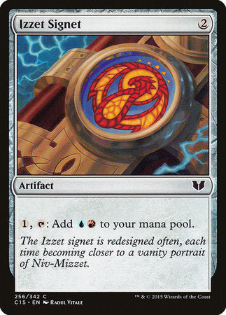 Izzet Signet [Commander 2015] | Gate City Games LLC