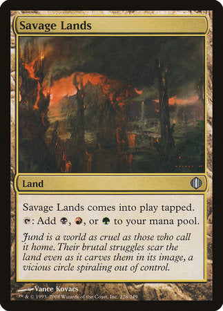 Savage Lands [Shards of Alara] | Gate City Games LLC