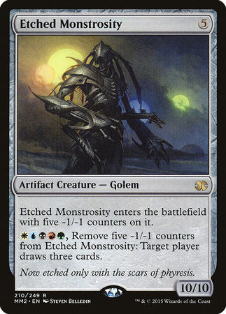 Etched Monstrosity [Modern Masters 2015] | Gate City Games LLC