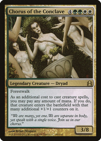 Chorus of the Conclave [Commander 2011] | Gate City Games LLC
