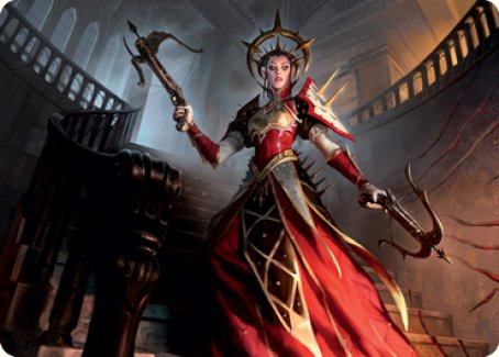 Bloodthirsty Adversary Art Card [Innistrad: Midnight Hunt Art Series] | Gate City Games LLC