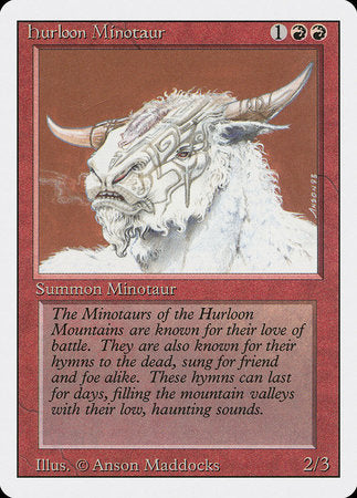 Hurloon Minotaur [Revised Edition] | Gate City Games LLC
