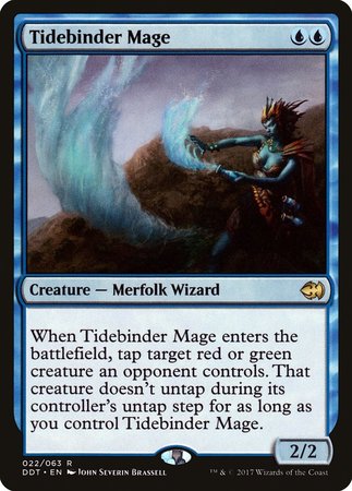 Tidebinder Mage [Duel Decks: Merfolk vs. Goblins] | Gate City Games LLC