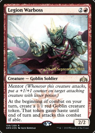 Legion Warboss [Guilds of Ravnica Promos] | Gate City Games LLC