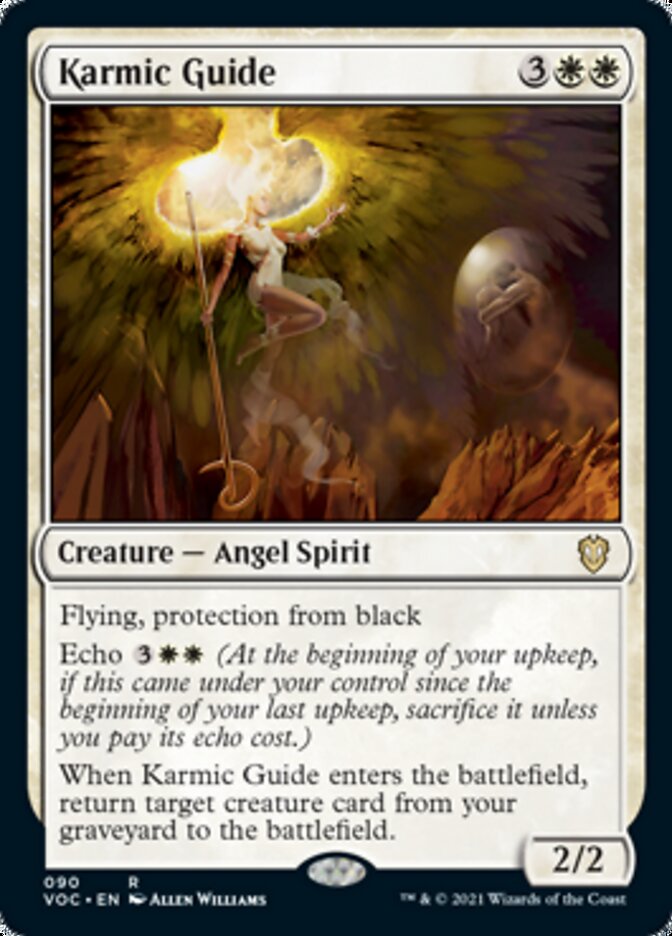 Karmic Guide [Innistrad: Crimson Vow Commander] | Gate City Games LLC