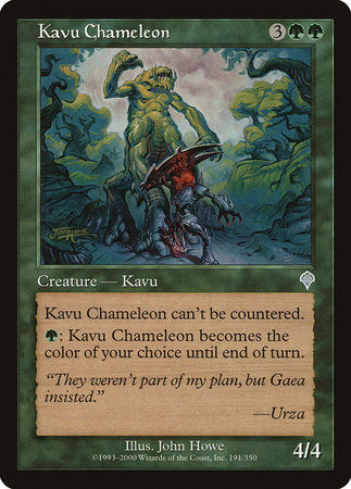 Kavu Chameleon [Invasion] | Gate City Games LLC