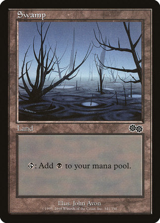 Swamp (341) [Urza's Saga] | Gate City Games LLC