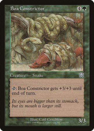 Boa Constrictor [Mercadian Masques] | Gate City Games LLC