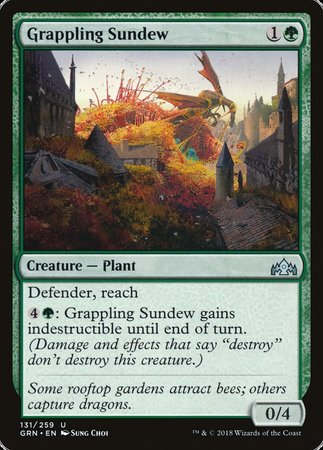 Grappling Sundew [Guilds of Ravnica] | Gate City Games LLC
