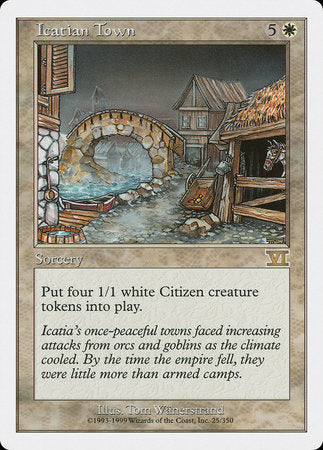 Icatian Town [Classic Sixth Edition] | Gate City Games LLC