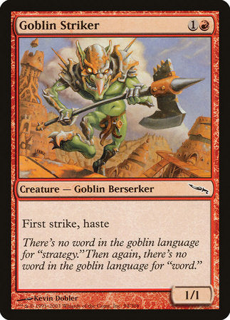 Goblin Striker [Mirrodin] | Gate City Games LLC