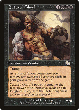 Sutured Ghoul [Judgment] | Gate City Games LLC