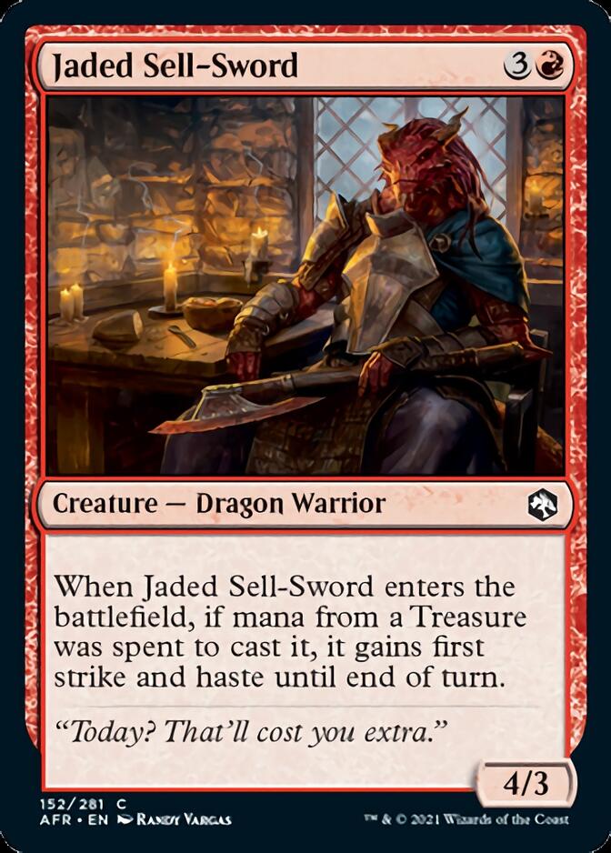 Jaded Sell-Sword [Dungeons & Dragons: Adventures in the Forgotten Realms] | Gate City Games LLC