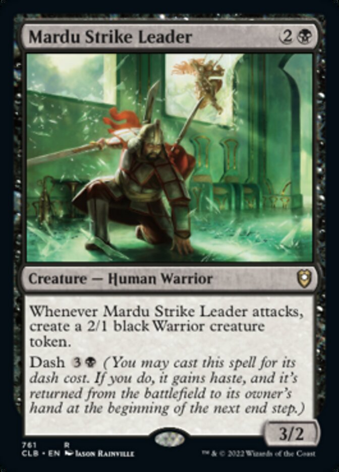 Mardu Strike Leader [Commander Legends: Battle for Baldur's Gate] | Gate City Games LLC