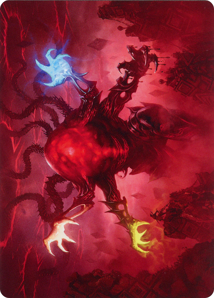 Omnath, Locus of All Art Card (51) [March of the Machine Art Series] | Gate City Games LLC