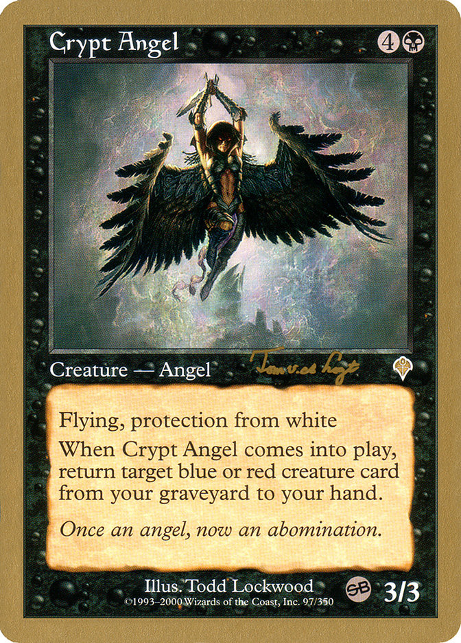 Crypt Angel (Tom van de Logt) (SB) [World Championship Decks 2001] | Gate City Games LLC