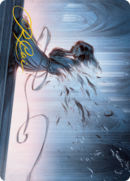 Fading Hope Art Card (Gold-Stamped Signature) [Innistrad: Midnight Hunt Art Series] | Gate City Games LLC