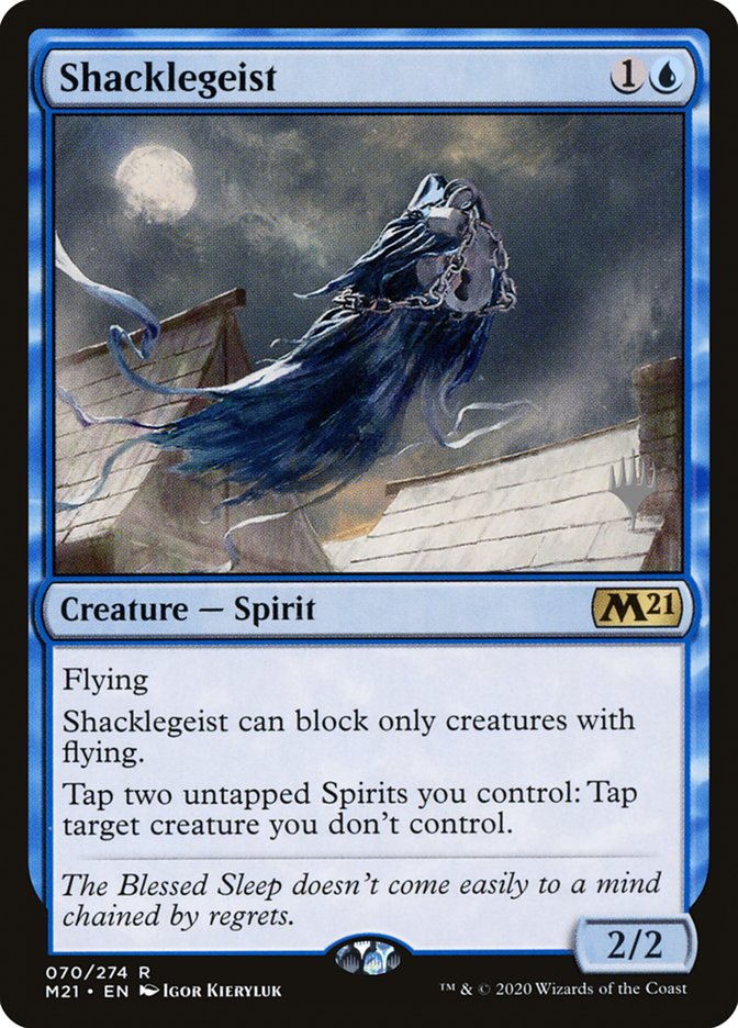 Shacklegeist (Promo Pack) [Core Set 2021 Promos] | Gate City Games LLC