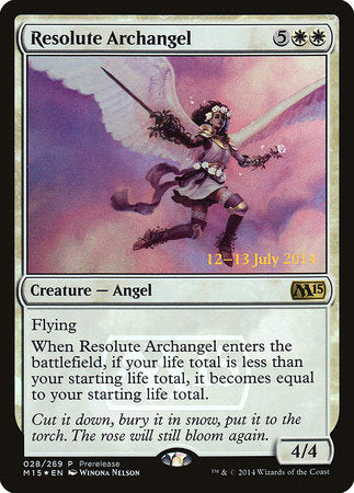 Resolute Archangel [Magic 2015 Promos] | Gate City Games LLC