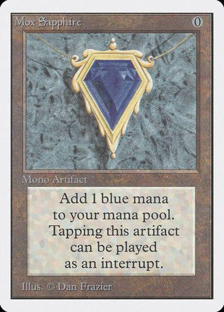 Mox Sapphire [Unlimited Edition] | Gate City Games LLC